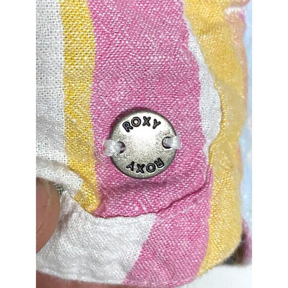 Roxy Multicolor Striped Kids Shorts - Picture 3 of 7